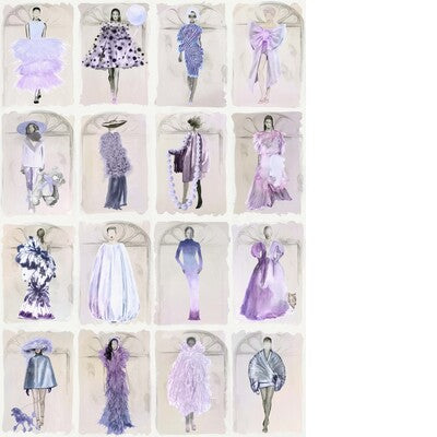 COLE & SON COUTURE CAROUSEL W 175/2011M.CS.0 in LAVENDER P W