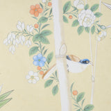 Schumacher Brighton Pavilion Panel Yellow Fabric