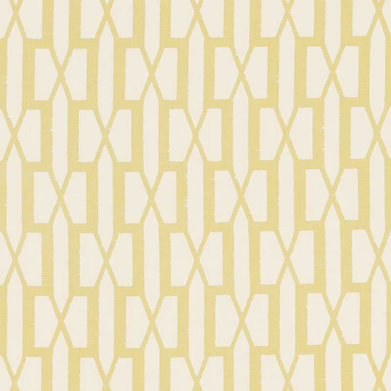 Schumacher Belvedere Straw Fabric