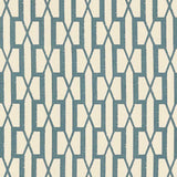 Schumacher Belvedere Peacock Blue Fabric