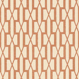 Schumacher Belvedere Burnt Orange Fabric