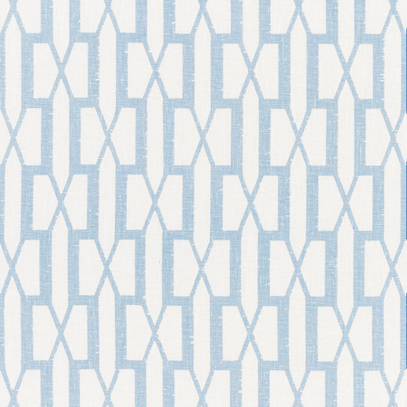 Schumacher Belvedere Sky Fabric
