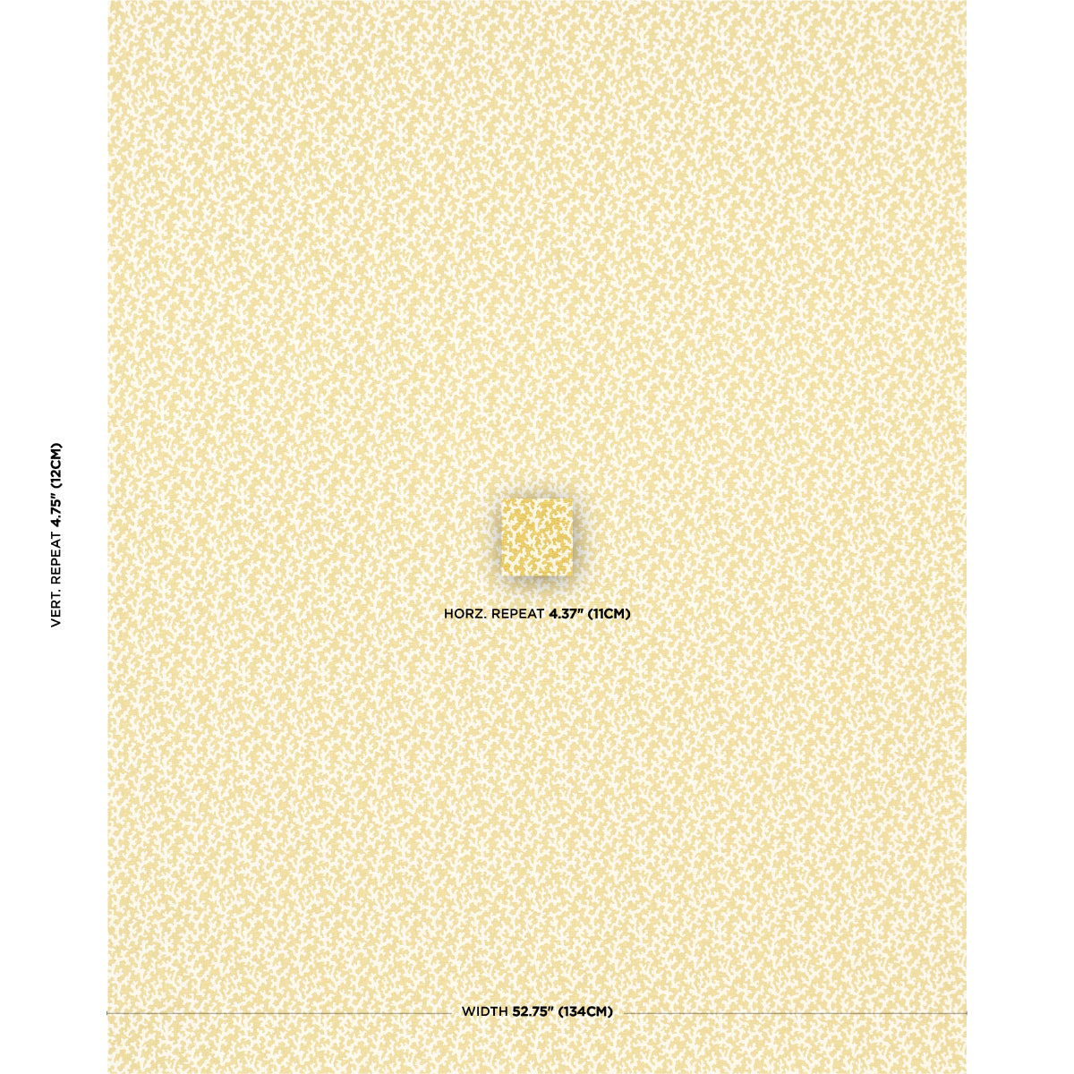 Schumacher Folly Mimosa Fabric