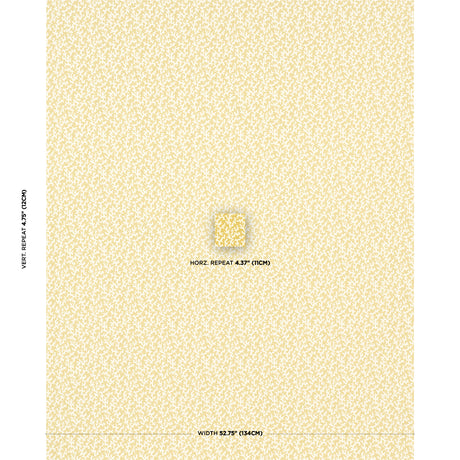 Schumacher Folly Mimosa Fabric