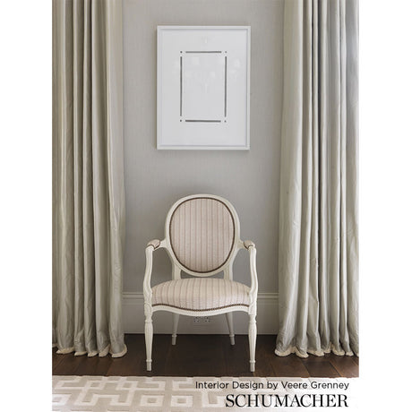 Schumacher Kiosk Temple Pink Fabric - Eade's Wallpaper