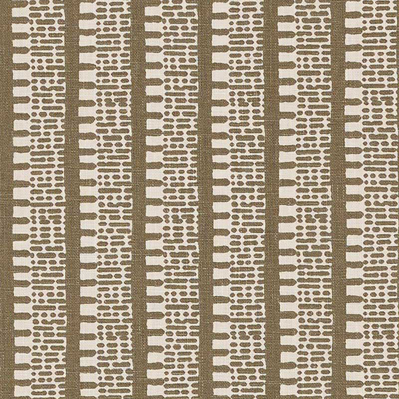 Schumacher Kiosk Berber Brown Fabric - Eade's Wallpaper