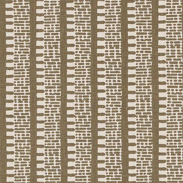 Schumacher Kiosk Berber Brown Fabric - Eade's Wallpaper