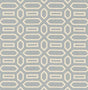 Schumacher Pavilion Orpington Blue Fabric - Eade's Wallpaper