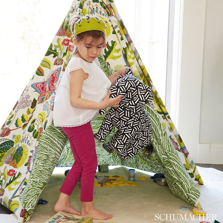 Schumacher Exotic Butterfly Multi Fabric
