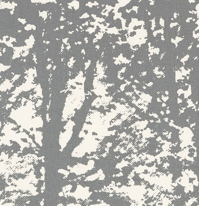 Schumacher Woodland Smoke Fabric - Eade's Wallpaper