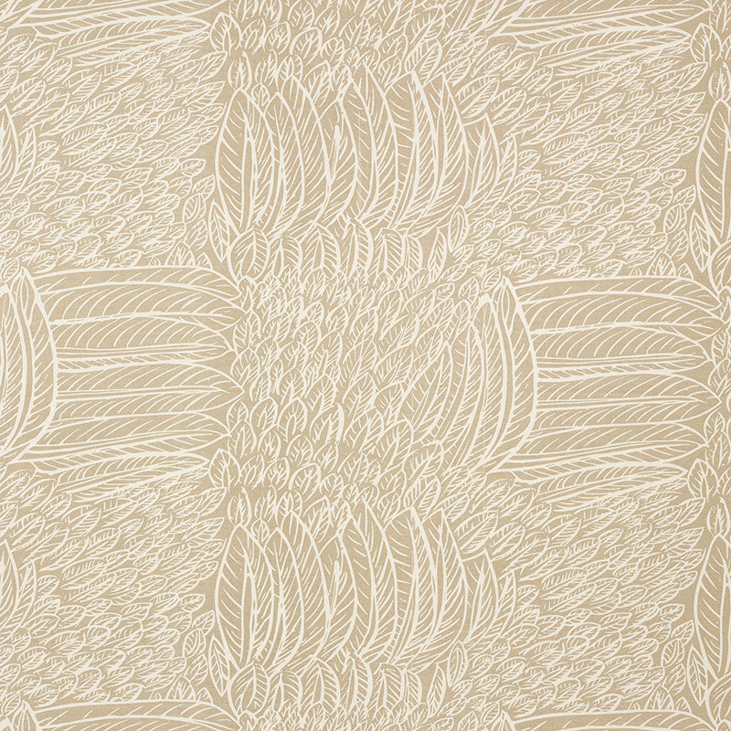 Schumacher Featherfest Natural Fabric
