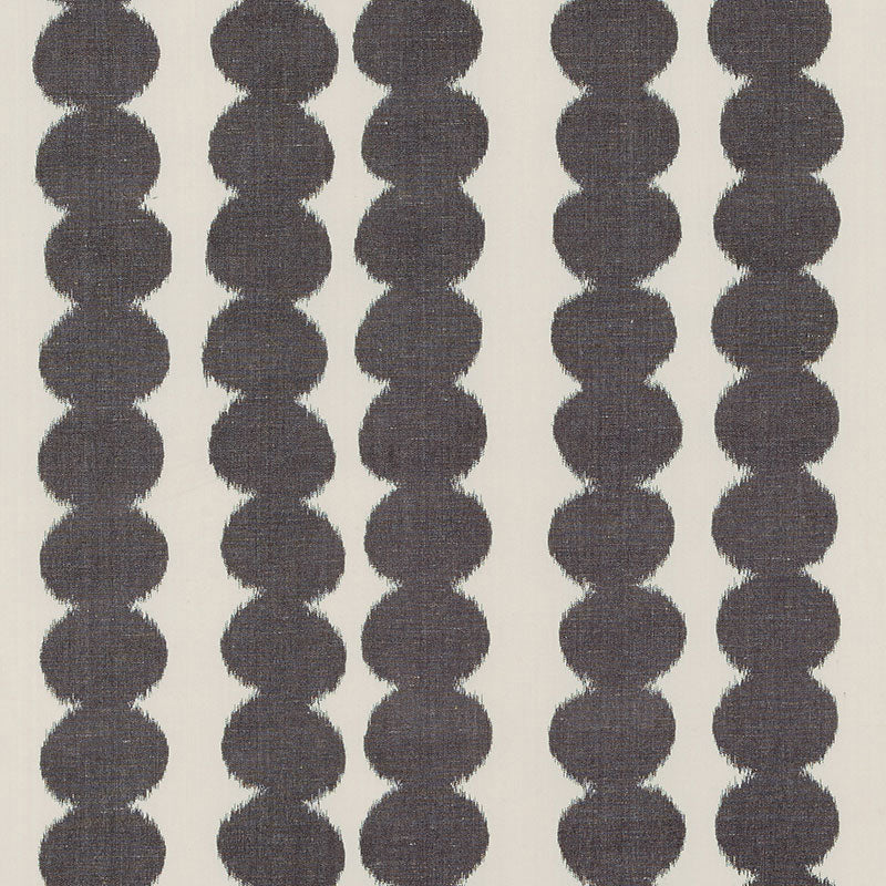 Schumacher Full Circle Faded Black Fabric