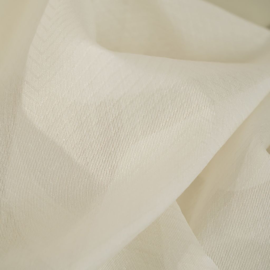 RM Coco Afton Wide-Width FR Sheer Coconut 13926244 Fabric