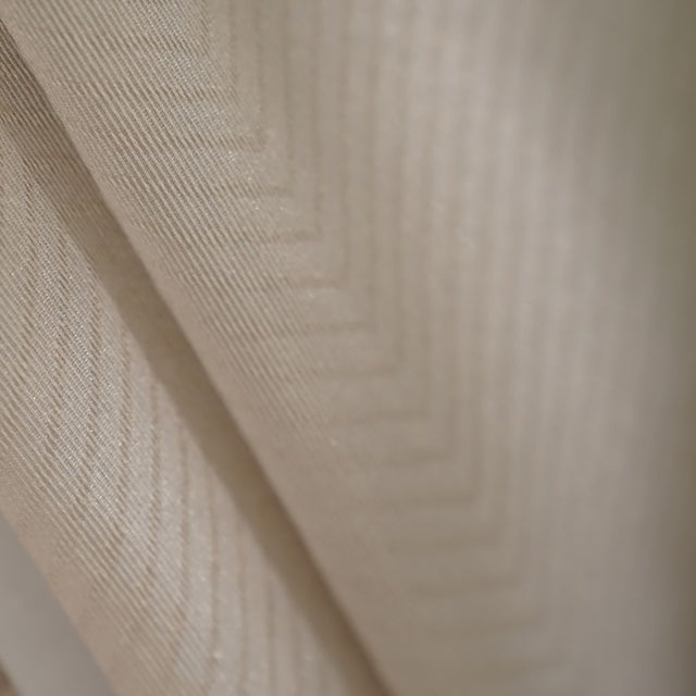 RM Coco Afton Wide-Width FR Sheer Sandstone 13926262 Fabric