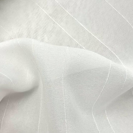 RM Coco Candlefire Stripe Wide-Width FR Sheer Snow 1405611 F