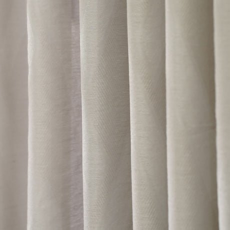 RM Coco Jacobie Wide-Width FR Sheer Fog 1392563 Fabric