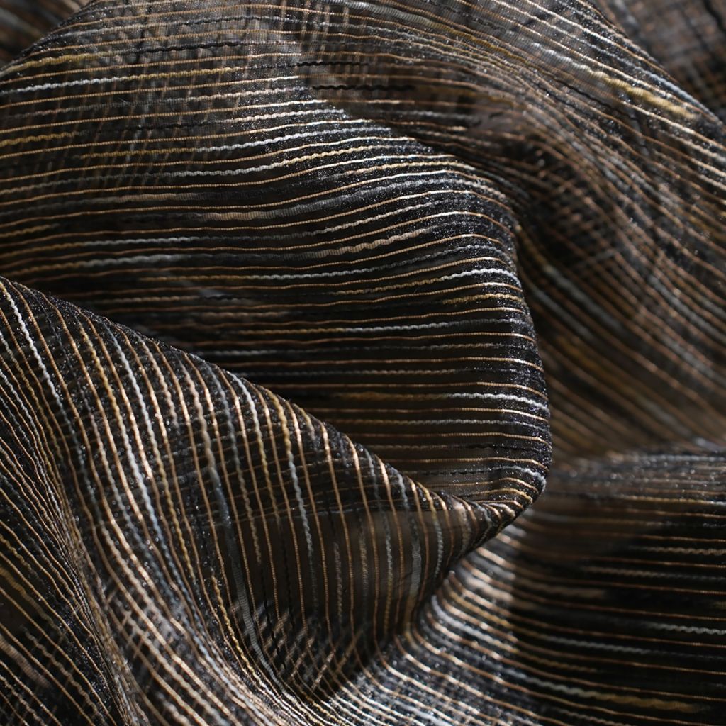 RM Coco Neuhoff Wide-Width FR Sheer Midnight 13930105 Fabric