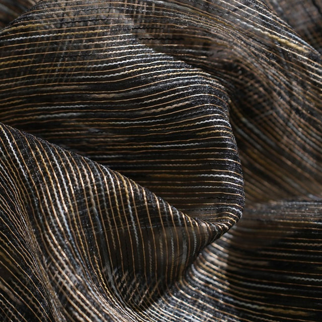 RM Coco Neuhoff Wide-Width FR Sheer Midnight 13930105 Fabric