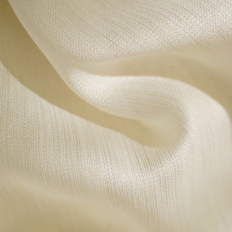 RM Coco Peavy Wide-Width FR Sheer Eggshell 1392118 Fabric