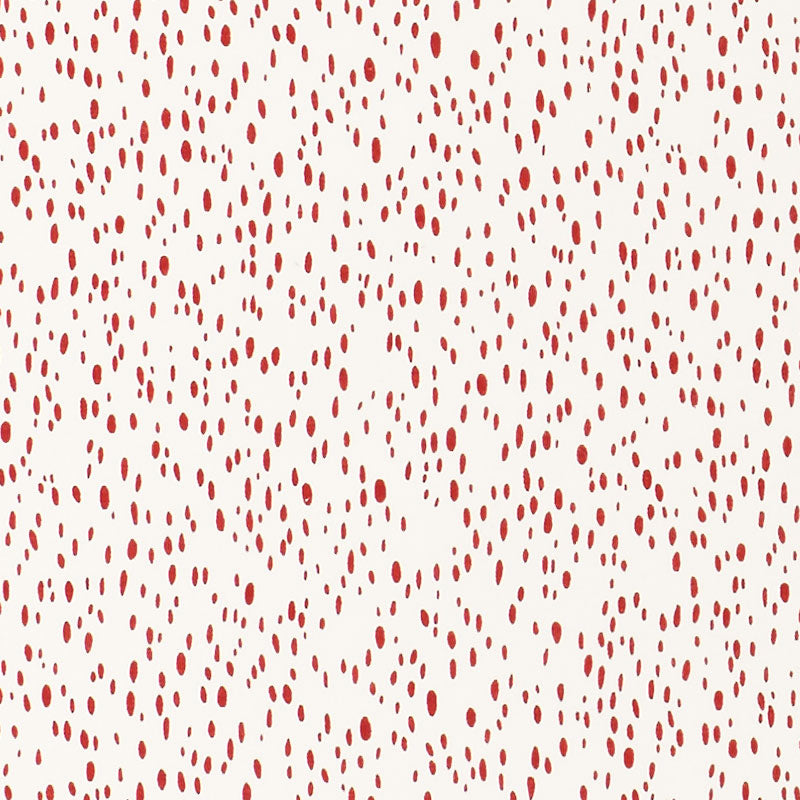Schumacher Duma Red Fabric