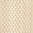 Schumacher Santa Monica Ikat Neutral Fabric - Eade's Wallpaper