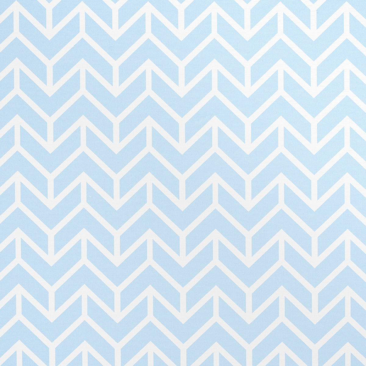 Schumacher Chevron Indoor/Outdoor Sky Fabric