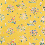 Schumacher Magical Menagerie Yellow Fabric - Eade's Wallpaper