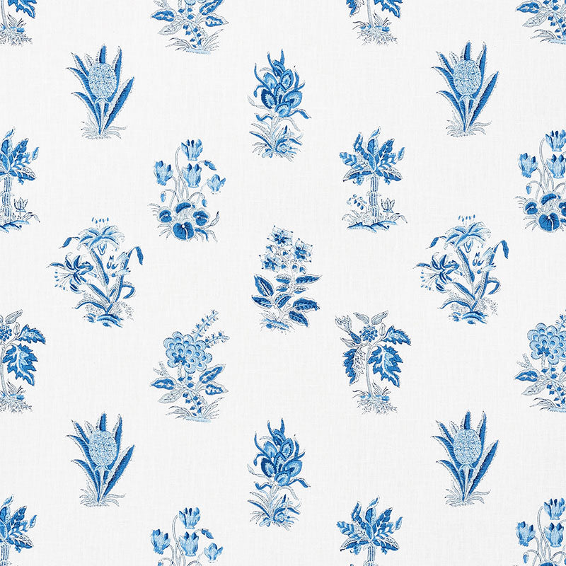 Schumacher Bunny Delft Fabric