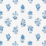 Schumacher Bunny Delft Fabric