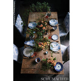 Schumacher Marella Delft Fabric - Eade's Wallpaper