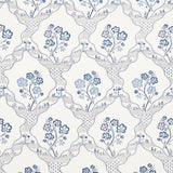 Schumacher Marella Delft Fabric - Eade's Wallpaper