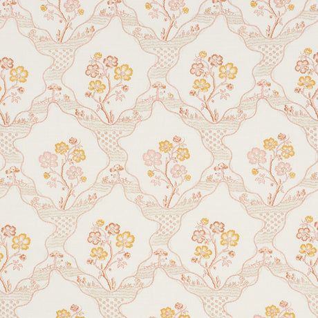 Schumacher Marella Spice Fabric - Eade's Wallpaper