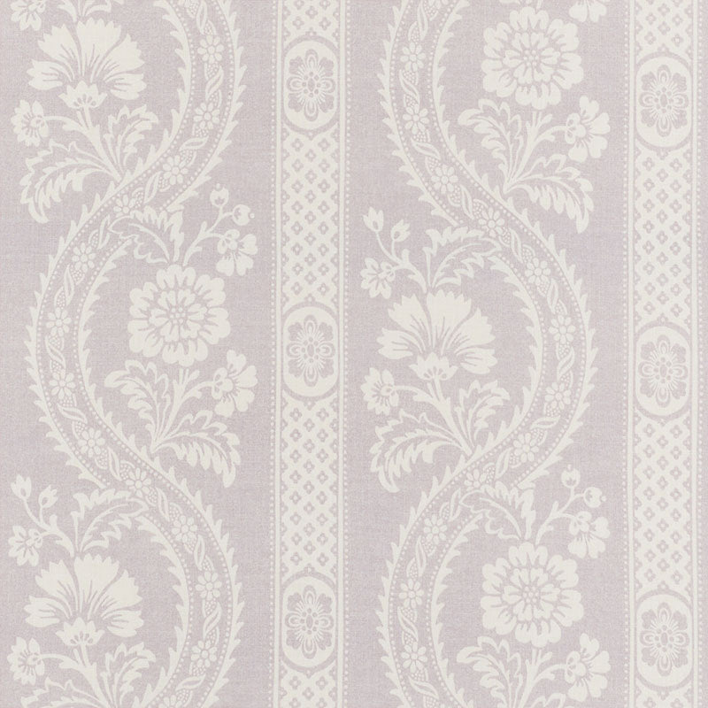 Schumacher Versailles Lavender Fabric - Eade's Wallpaper