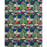 Schumacher Fantasy Forest Blue & Multi Fabric