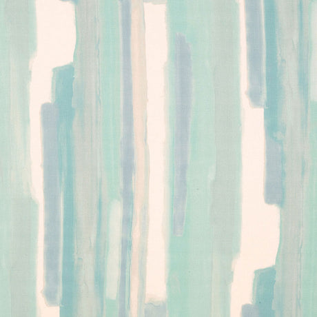 Schumacher Watercolor Celadon Fabric - Eade's Wallpaper
