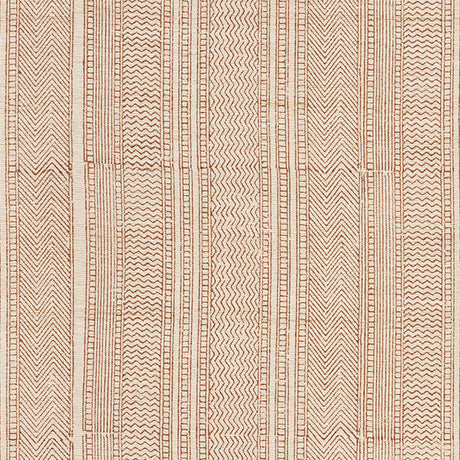 Schumacher Mohave Sepia Fabric - Eade's Wallpaper