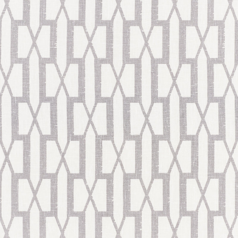Schumacher Belvedere Grey Fabric