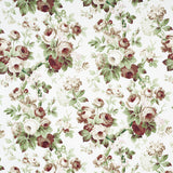 Schumacher Nancy Floral Grisaille Fabric - Eade's Wallpaper