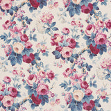 Schumacher Nancy Floral Hamish Fabric - Eade's Wallpaper