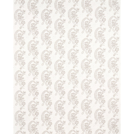 Schumacher Millicent Grisaille Fabric - Eade's Wallpaper