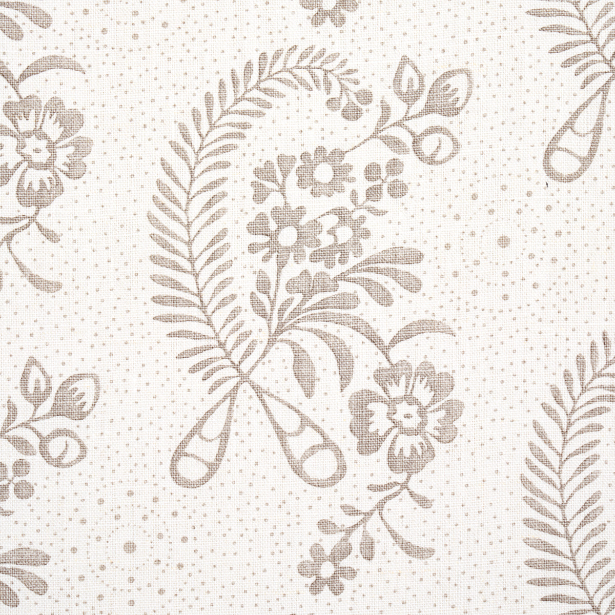 Schumacher Millicent Grisaille Fabric - Eade's Wallpaper