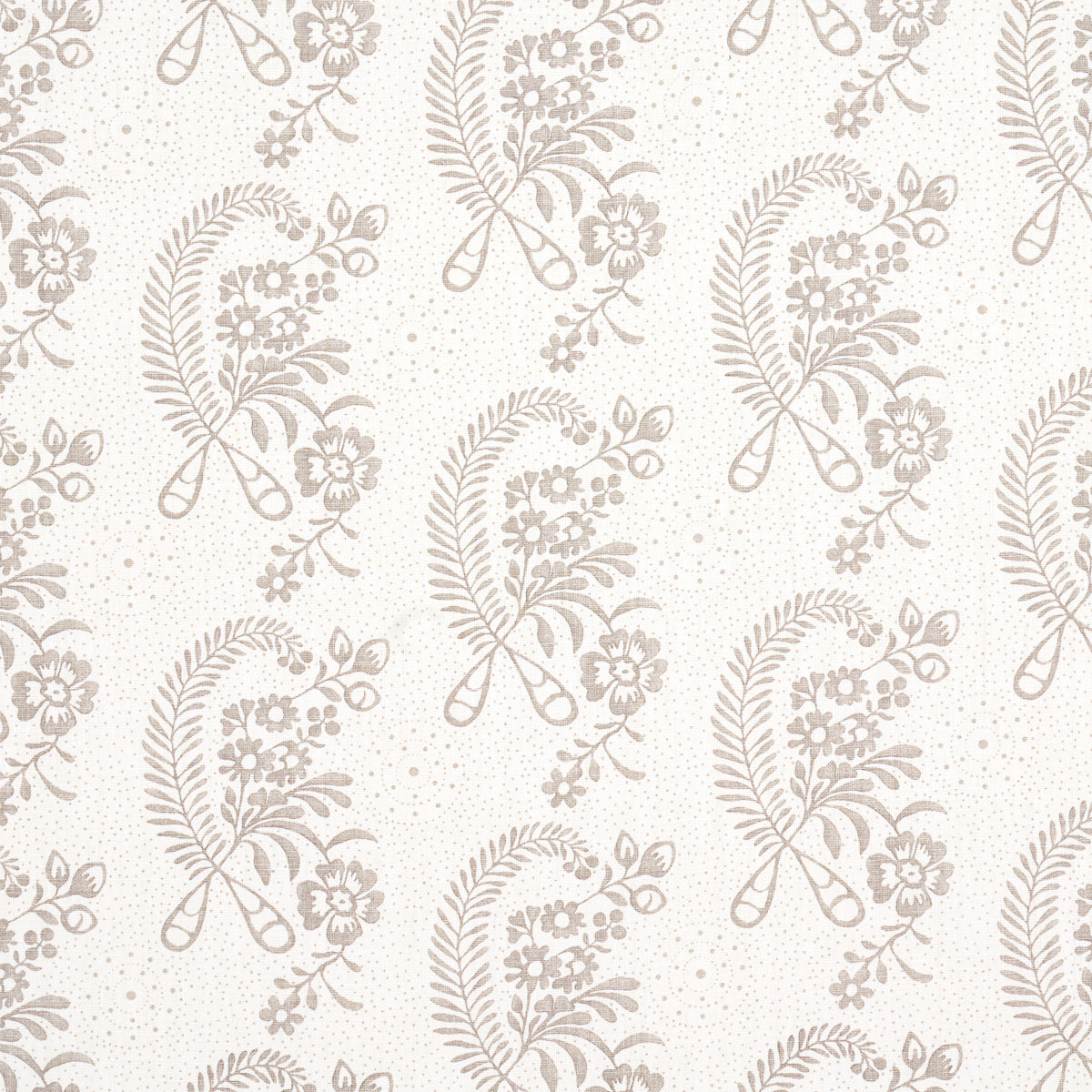 Schumacher Millicent Grisaille Fabric - Eade's Wallpaper