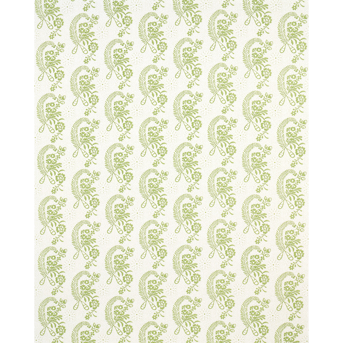 Schumacher Millicent Leaf Fabric - Eade's Wallpaper