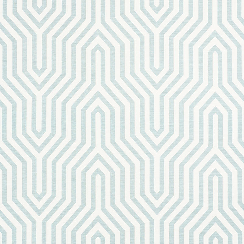 Schumacher Vanderbilt Print Mineral Fabric - Eade's Wallpaper