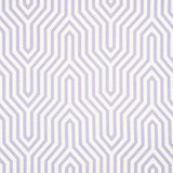Schumacher Vanderbilt Print Lavender Fabric - Eade's Wallpaper