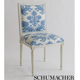 Schumacher Regalia Natural Fabric - Eade's Wallpaper