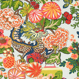 Schumacher Chiang Mai Indoor/Outdoor Aquamarine Fabric