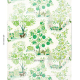 Schumacher Citrus Garden Indoor/Outdoor Leaf Fabric