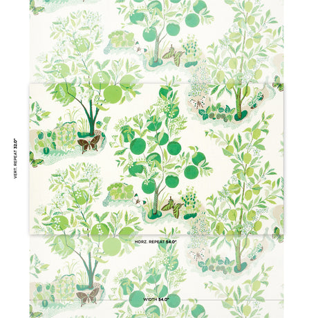 Schumacher Citrus Garden Indoor/Outdoor Leaf Fabric