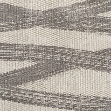 Schumacher Brushstrokes Charcoal Fabric